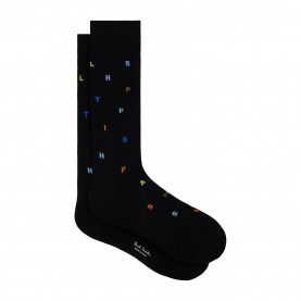 мъжки,чорапи,paul,smith,ps,u,keanu,stamp,sck,sn54,black,79
