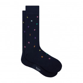мъжки,чорапи,paul,smith,ps,u,keanu,stamp,sck,sn54,blue,47