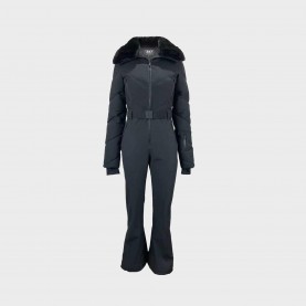 Jack Wills Womens Puffa Waterproof Windproof Hooded Ski Suit - Black дамски,жилетки,дамски,якета,и,палта,jack,wills,women,s,puffa,waterproof,windproof,hooded,ski,suit,black