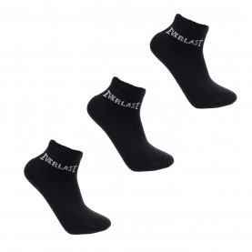 Юношески чорапи Everlast Quarter Socks 3 Pack Junior - Black юношески,чорапи,детски,чорапи,всички,чорапи,чорапи,всички,чорапи,чорапи,за,всеки,ден,всички,чорапи,чорапи,за,училище,детски,чорапи,everlast,quarter,socks,3