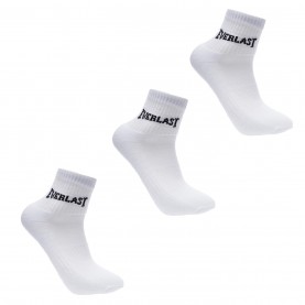 мъжки,чорапи,everlast,quarter,socks,3,pack,mens,white