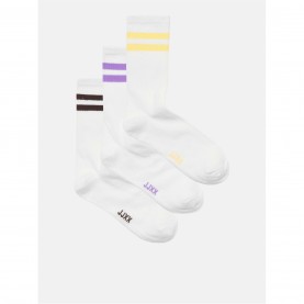 JJXX JJXX Tennis Sck 3 Pk Ld63 - Purple Rose чорапи,всички,чорапи,чорапи,за,всеки,ден,всички,чорапи,дамски,чорапи,jjxx,jjxx,tennis,sck,3,pk,ld63,purple,rose