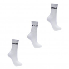 Чорапи Everlast 3 Pack Crew Socks - White чорапи,чорапи,за,училище,мъжки,чорапи,дамски,къси,панталони,дамски,чорапи,everlast,3,pack,crew,socks,white