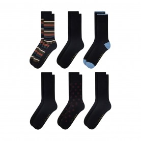 Чорапи Ted Baker Men's Formal Crew Socks - Black Mix чорапи,чорапи,всички,чорапи,чорапи,за,всеки,ден,всички,чорапи,чорапи,на,разпродажба,всички,чорапи,чорапи,за,училище,мъжки,чорапи,ted,baker,men's,formal,cre