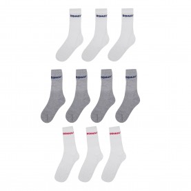 Детски чорапи Donnay 10 Pack Crew Socks Children - White детски,чорапи,детски,чорапи,всички,чорапи,мъжки,чорапи,детски,чорапи,donnay,10,pack,crew,socks,children,white