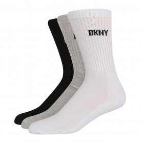 чорапи,мъжки,чорапи,dkny,ribbed,3,pack,socks,blk,wht,grey