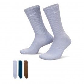 Мъжки чорапи Nike 3 Pack Crew Socks Mens - Ghost/Blue мъжки,чорапи,чорапи,всички,чорапи,чорапи,за,всеки,ден,всички,чорапи,чорапи,на,разпродажба,всички,чорапи,разпродажба,nike,аксесоари,на,разпродажба,мъжки,чор