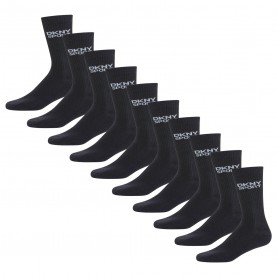 чорапи,dkny,mens,10,pack,sports,socks,radde,black