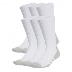 Чорапи Adidas Aeroready Crew 6 Pack Socks - White/Grey чорапи,чорапи,всички,чорапи,чорапи,за,всеки,ден,всички,чорапи,чорапи,на,разпродажба,всички,чорапи,всички,коледни,подаръци,коледни,джунджурии,чорапи,за,учил