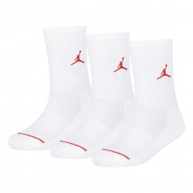 Юношески чорапи Air Jordan 3 Pack Crew Socks Juniors - White юношески,чорапи,чорапи,за,училище,мъжки,чорапи,air,jordan,3,pack,crew,socks,juniors,white