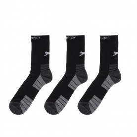 Чорапи Slazenger Performance Socks 3 Pack - Black чорапи,чорапи,всички,чорапи,спортни,чорапи,всички,чорапи,тенис,в,училище,спорт,в,училище,мъжки,чорапи,мъжко,облекло,за,тенис,мъжко,тенис,облекло,тенис,обле