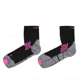 Дамски чорапи Karrimor Marathon 1 pack Socks Ladies - Black дамски,чорапи,отново,на,училище,дамски,чорапи,всички,фитнес,аксесоари,облекла,за,бягане,дамски,облекла,за,бягане,аксесоари,за,бягане,karrimor,marathon,1,pa