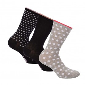 Чорапи Lee 3 Pack of Socks - Black чорапи,дамски,чорапи,lee,3,pack,of,socks,black