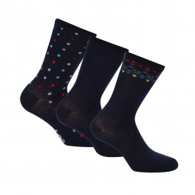 Чорапи Lee 3 Pack of Socks - Blue чорапи,дамски,чорапи,lee,3,pack,of,socks,blue