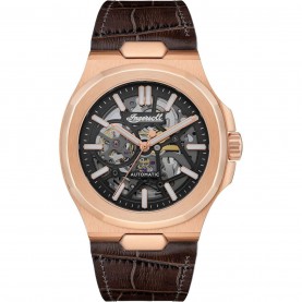часовник,часовници,аксесоари,на,разпродажба,ingersoll,1892,catalina,brown,rose,gold,watch,i12505,rose,gold,black,and,brown