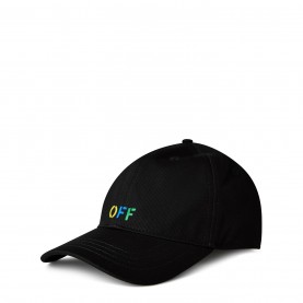 Бейзболна шапка OFF WHITE Unisex Rainbow Logo Baseball Cap - Black 11084 бейзболна,шапка,всички,шапки,плажни,шапки,off,white,unisex,rainbow,logo,baseball,cap,black,11084