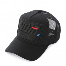 Шапка Societe Noir Men's La Vitesse Mesh Trucker Cap - Black шапка,плажни,шапки,мъжки,шапки,и,ръкавици,societe,noir,men's,la,vitesse,mesh,trucker,cap,black