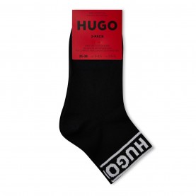 чорапи,чорапи,на,разпродажба,всички,чорапи,дамски,чорапи,hugo,2,pack,logo,ankle,socks,black,001