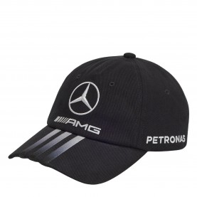 Шапка Y3 Mens x Mercedes AMG Team Dad Cap - Black шапка,всички,шапки,мъжки,шапки,и,ръкавици,аксесоари,на,разпродажба,y3,mens,x,mercedes,amg,team,dad,cap,black