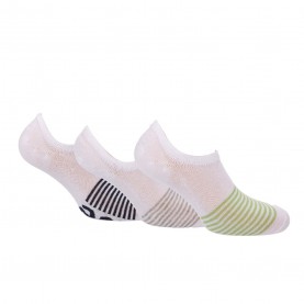 Чорапи Lee 3 Pack of Shoe Liner Socks - White чорапи,дамски,чорапи,lee,3,pack,of,shoe,liner,socks,white