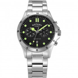 часовник,часовници,аксесоари,на,разпродажба,rotary,rotary,exclusive,hero,watch,gb00750,04,silver,black,and,clear