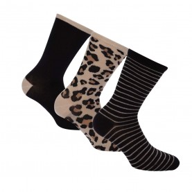 Чорапи Lee 3 Pack of Socks - Black чорапи,дамски,чорапи,lee,3,pack,of,socks,black