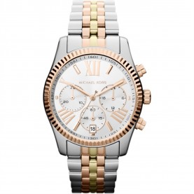 дамски,часовник,часовници,michael,kors,ladies,michael,kors,lexington,chronograph,watch,silver,and,two,tone