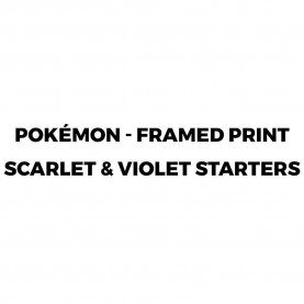 Pokemon Pokémon - Framed print Scarlet & Violet Starters - Multi Format An домашни,потреби,направи,си,сам,аксесоари,на,разпродажба,pokemon,pok,mon,framed,print,scarlet,violet,starters,multi,format,an