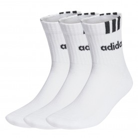 мъжки,чорапи,дамски,чорапи,adidas,linear,3,stripe,cushioned,half,crew,sock,white,black