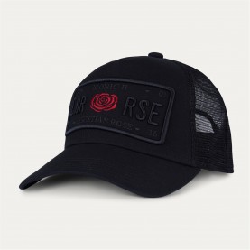 шапка,аксесоари,на,разпродажба,мъжки,шапки,и,ръкавици,christian,rose,iconic,ii,red,rose,plate,trucker,cap,black,black