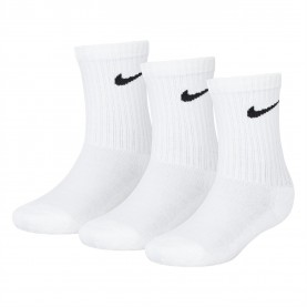 Nike Basic Crew 3Pk Sock Infants - White nike,basic,crew,3pk,sock,infants,white