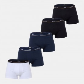 боксерки,аксесоари,на,разпродажба,мъжко,бельо,boss,men's,essential,boxers,open,blue