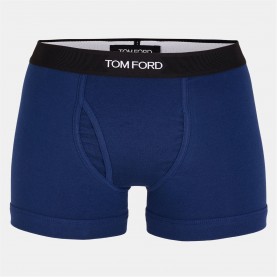 Боксерки TOM FORD Men's Logo Cotton Boxer Briefs - Sky Blue 439 боксерки,аксесоари,на,разпродажба,мъжко,бельо,tom,ford,men's,logo,cotton,boxer,briefs,sky,blue,439