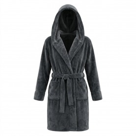Biba Cosy Maxi Robe Ld64 - Black дамски,пижами,biba,cosy,maxi,robe,ld64,black