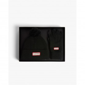 Hunter Hunter Pom/Glove Set Ld54 - Black hunter,hunter,pom,glove,set,ld54,black