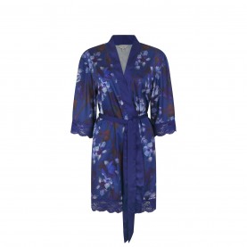 Рокля Ted Baker Women's Taylor Silk Dressing Gown - Dark Blue рокля,дамски,облекла,размер,ted,baker,women's,taylor,silk,dressing,gown,dark,blue