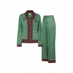 Пижама Ted Baker Women's Dahlia Long Sleeve Pyjama Set - Comfrey пижама,дамски,пижами,дамски,облекла,размер,ted,baker,women's,dahlia,long,sleeve,pyjama,set,comfrey