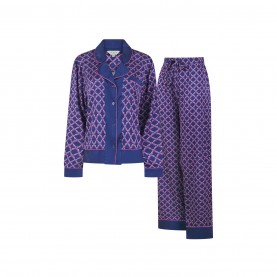 Пижама Ted Baker Women's Dahlia Long Sleeve Pyjama Set - Bellwether Blue пижама,дамски,пижами,дамски,облекла,размер,ted,baker,women's,dahlia,long,sleeve,pyjama,set,bellwether,blue