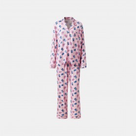 дамска,пижама,дамски,пижами,character,ladies,disney,button,pyjamas,stitch