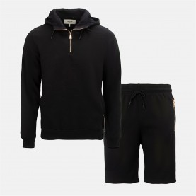 мъжки,екип,мъжки,горнища,размер+,firetrap,hood,shirt,and,short,set,mens,black