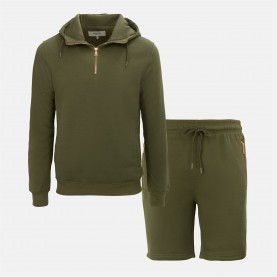 мъжки,екип,мъжки,горнища,размер+,firetrap,hood,shirt,and,short,set,mens,amy,green