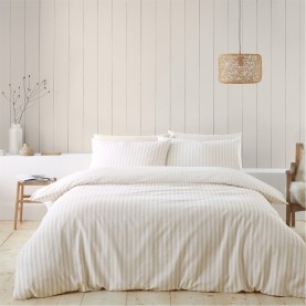спално,бельо,и,комплекти,catherine,lansfield,stripe,cotton,reversible,duvet,cover,set,natural