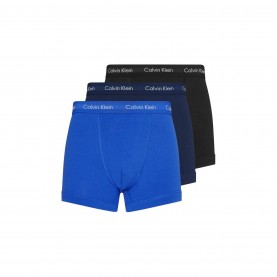 боксерки,мъжко,бельо,calvin,klein,pack,cotton,stretch,trunks,black,blue,nvy