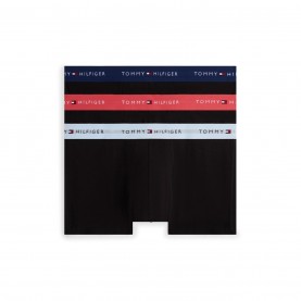 боксерки,мъжко,лятно,бельо,мъжко,бельо,tommy,hilfiger,3,pack,signature,boxer,shorts,cran,blu,sky