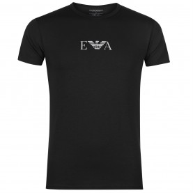тениска,мъжки,тениски,emporio,armani,logo,t,shirt,black