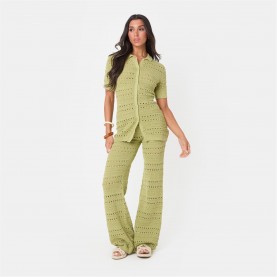 панталони,дамски,топове,дамски,облекла,размер,i,saw,it,first,crochet,shirt,and,pant,set,green