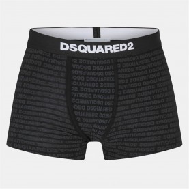 Боксерки DSQUARED2 Men's Breathable Boxers - Black боксерки,бельо,за,училище,аксесоари,на,разпродажба,мъжко,бельо,dsquared2,men's,breathable,boxers,black
