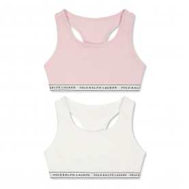 Бюстие Polo Ralph Lauren Kids Non Wired Unlined Bralette - White 001 бюстие,аксесоари,на,разпродажба,polo,ralph,lauren,kids,non,wired,unlined,bralette,white,001