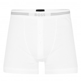 боксерки,мъжко,бельо,boss,single,boxer,briefs,white,100