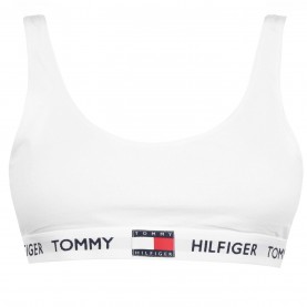 бюстие,дамско,бельо,tommy,hilfiger,85,cotton,bralet,class,white,ycd